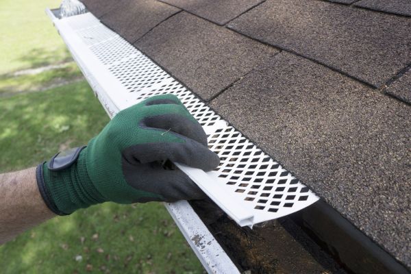 Gutter Cap Installation in Lawrence